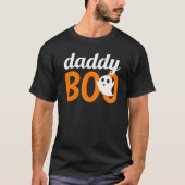 Simple Halloween Daddy Boo Spooky Ghost T-Shirt (Vorderseite)