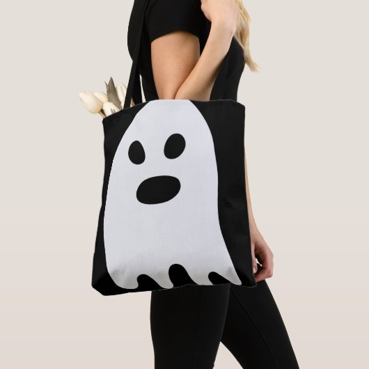 Simple Halloween White Ghost Tasche (Von Nahem)