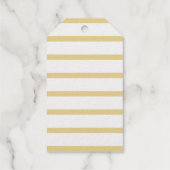 Simple Happy Birthday Script Schriftart Geschenkanhänger (Rückseite)