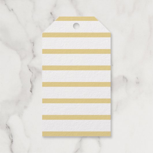 Simple Happy Birthday Script Schriftart Geschenkanhänger (Rückseite)