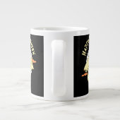 Simple Happy Halloween-Gespenst Jumbo-Tasse (Rückseite)