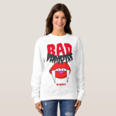 Simple Happy Halloween Vampire Familie und Freunde Sweatshirt (Vorne ganz)