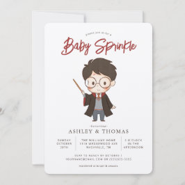 Simple Harry Potter Baby Sprinkle Einladung