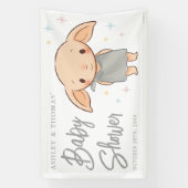 Simple Harry Potter - Dobby Baby Shower Banner (Vertikal)