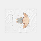 Simple Harry Potter - Dobby Baby Shower Fleecedecke (Vorderseite (Horizontal))