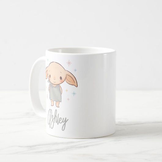 Simple Harry Potter - Dobby Baby Shower Kaffeetasse (Vorderseite Links)