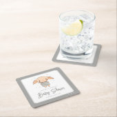 Simple Harry Potter - Dobby Baby Shower Rechteckiger Pappuntersetzer (Vor Ort)