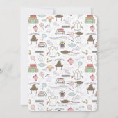 Simple Harry Potter - Dobby Baby Sprinkle Einladung (Rückseite)