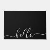 Simple Hello Welcome Fußmatte (Vorderseite)