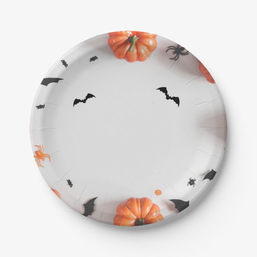 Simple Helloween Pappteller (Vorderseite)