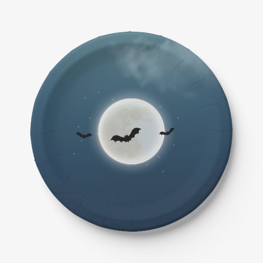 Simple Helloween Party Pappteller (Vorderseite)