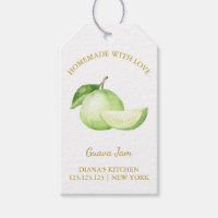 Simple Homemade Guava Jam Hang Tag l White