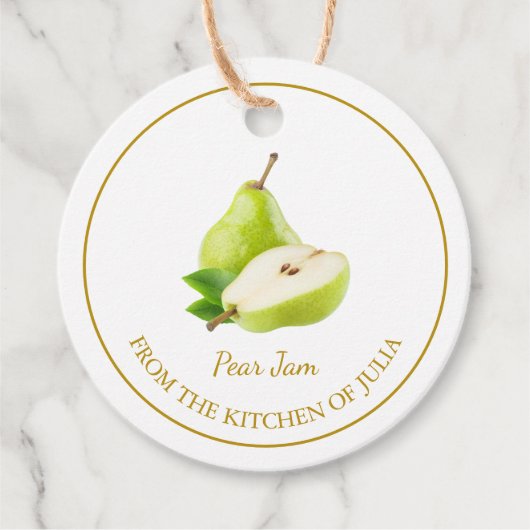 Simple Homemade Peak Jam Hang Tag Geschenkanhänger (Vorderseite)