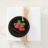 Simple Homemade Raspberry Jam Hang Tag Geschenkanhänger (Beispiel)
