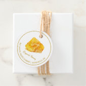 Simple Honeycomb Bio Honey Hang Tag Geschenkanhänger (Beispiel)