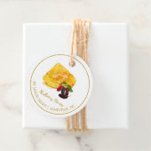 Simple Honeycomb Mulberry Infused Honey Hang Tag Geschenkanhänger (Beispiel)