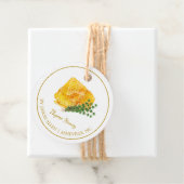 Simple Honeycomb Thyme Infused Honey Hang Tag Geschenkanhänger (Beispiel)