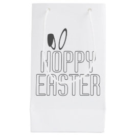 Simple Hoppy Oaster Pun Typografie | Geschenktüte