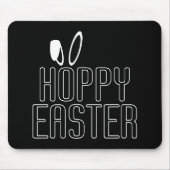 Simple Hoppy Oaster Pun Typografie | Mousepad (Vorne)