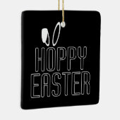 Simple Hoppy Oaster Pun Typografie | Ornament (Rechts)