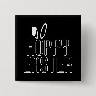 Simple Hoppy Oaster Pun Typografie   Schaltfläche  Button