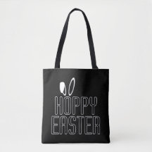 Simple Hoppy Oaster Pun Typografie | Tragetasche
