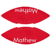 simple initial letter monogram add your name lett football (Paneele)