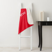 simple initial letter monogram add your name lett  sherpadecke (Beispiel)