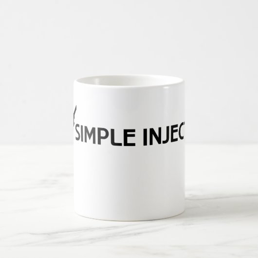 Simple Injector mug Kaffeetasse (Mittel)
