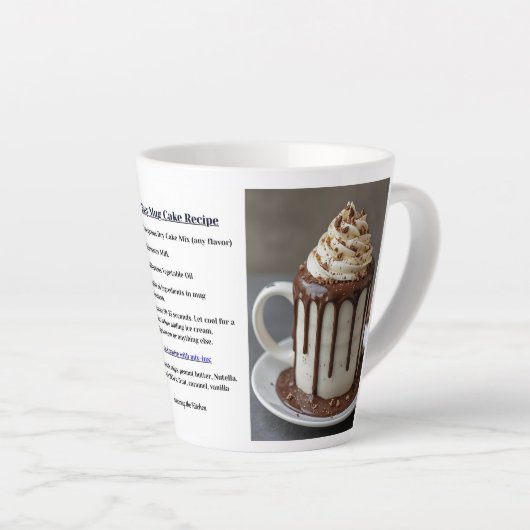 Simple Instant Mug Cake Recipe Milchtasse (Rechte Ecke)