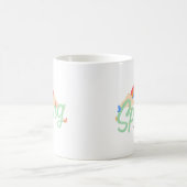 Simple Joy Springtime Cheerful White Soft Pastel Kaffeetasse (Mittel)