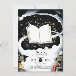 Simple Kids Fairytale Storybook Geburtstag Einladung