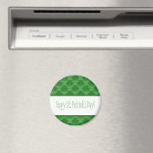 Simple Kleeblatts Magnet (In Situ (Geschirrspüler))