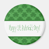 Simple Kleeblatts Magnet (Vorne)