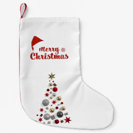 simple kleiner weihnachtsstrumpf