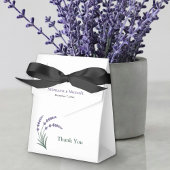 Simple Lavender Wedding Geschenkschachtel
