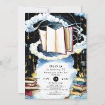 Simple Library Fairytale Storybook Geburtstag