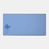 Simple Life Minimalism Desk Mat Schreibtischunterlage (Vorderseite)