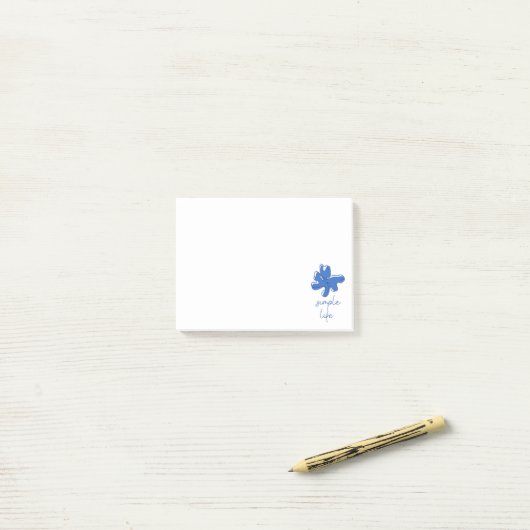 Simple Life Minimalism Post-It Notes Klebezettel (Auf Schreibtisch)