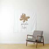 Simple Life Minimalism Tapestry Wandteppich (Beispiel)