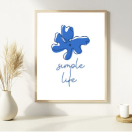Simple Life Minimalism Wall Art Poster