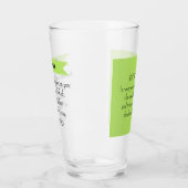 Simple Lime Green Frage Gottsbibel Verse Christlic Glas (Links)