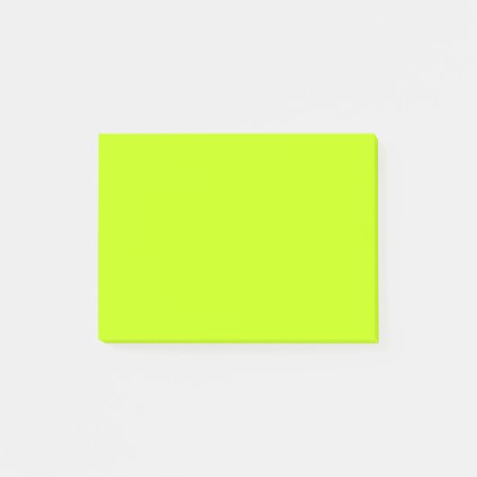 Simple Lime Green Post-it Klebezettel (Vorderseite)