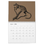 Simple Line Animal Zeichn 2024 Kalender (Mär 2026)