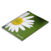 Simple Little Daisy Blume Spiral Notebook Notizblock (Linke Seite)