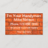 SImple Local Handyman Visitenkarte (Vorderseite)