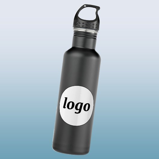 Simple Logo Branding Business Promotional Edelstahlflasche