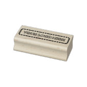 Simple Logo Business Branding Rubber Stamp Gummistempel (Stempel)