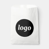 Simple Logo Business Promotional Branding Geschenktütchen (Vorderseite)