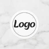 Simple Logo Custom Business Promotional Konfetti (Klein Vorderseite)